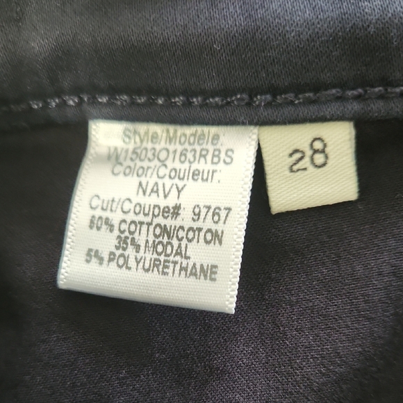 Rag & Bone Dark Blue Denim Jeans - Picture 6 of 7